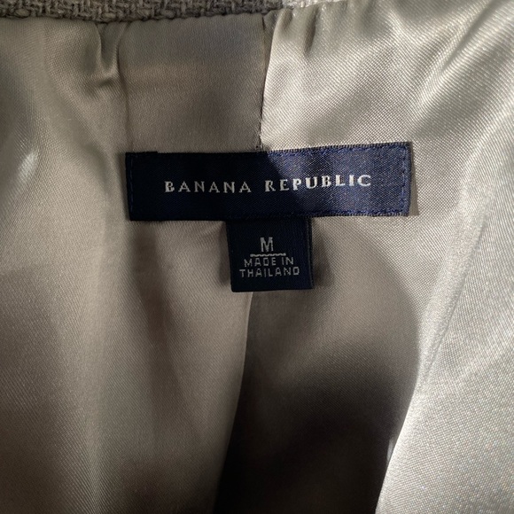 Banana Republic Gray Tweed Jacket - Picture 6 of 6